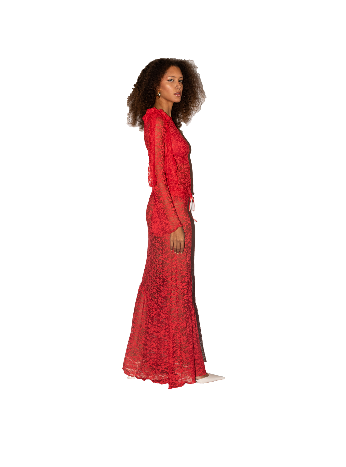 LACE PRESENT skirt